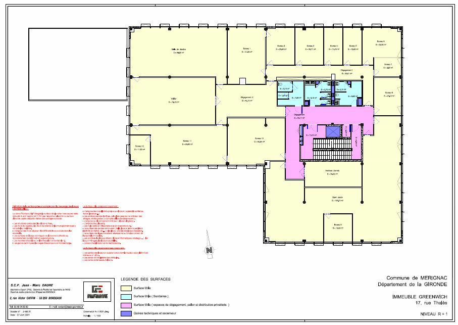 Bureau Mérignac 2950m² Location bureau Mérignac Gironde OLBUR2002075 7